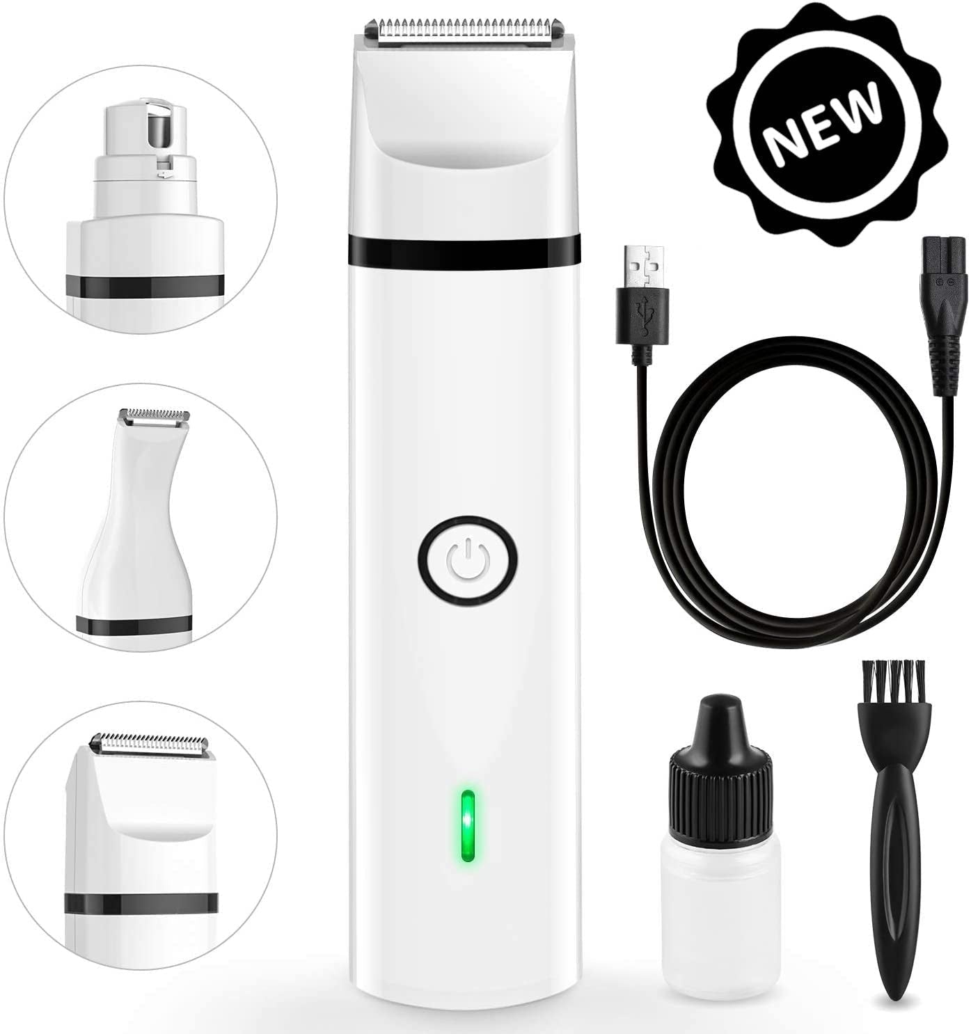 3-In-1 Rechargeable Grooming Device for Pets