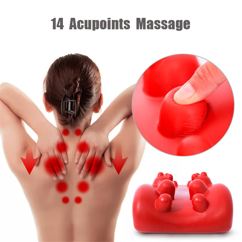 Acupressure Neck Stretch and Massage Pillow