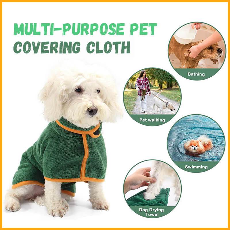 Dog Drying Coat (Super Absorbent Bathrobe)