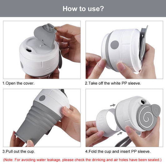 Multifunctional Folding Coffee Cup