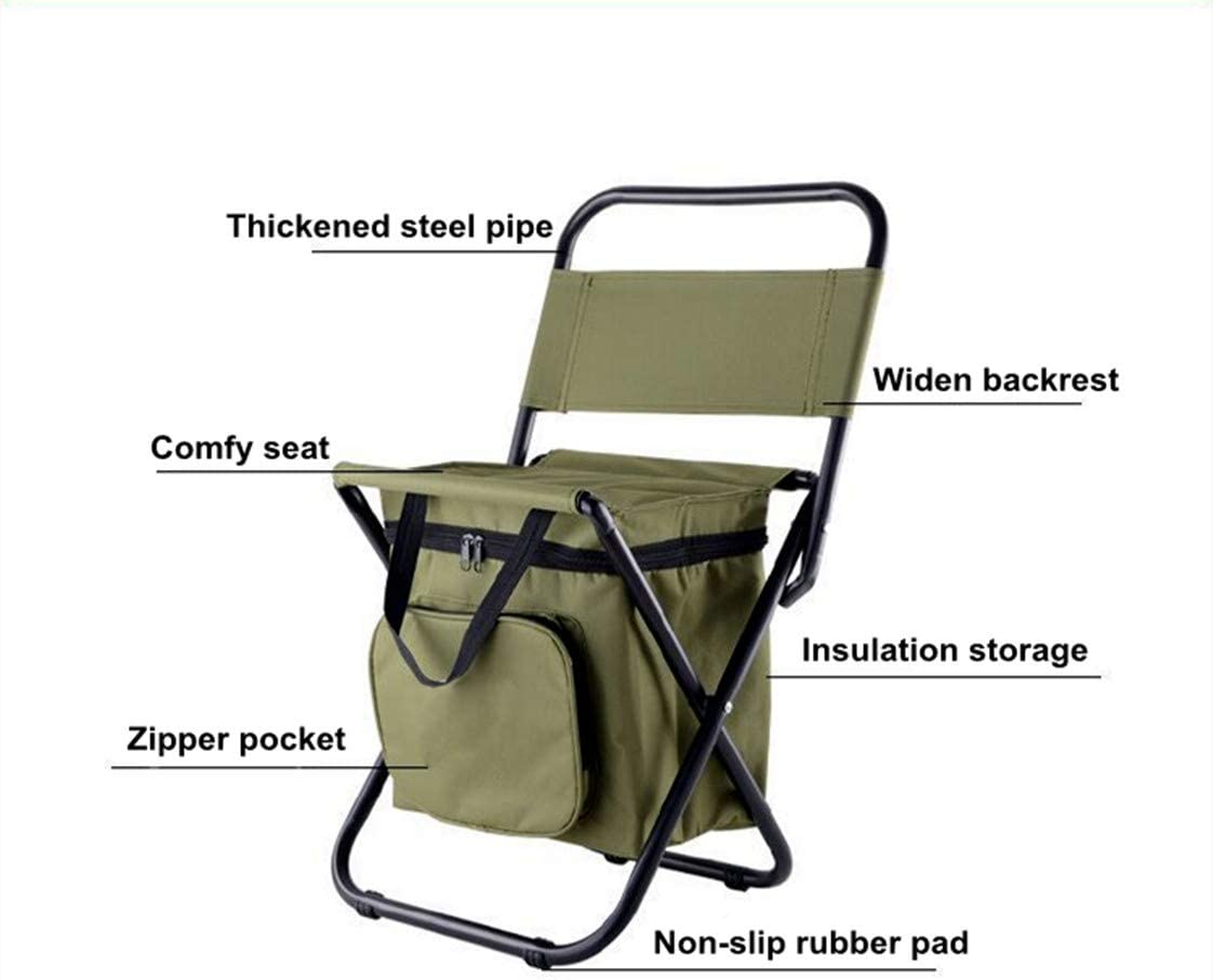 2-In-1 Folding Chair & Portable Refrigerator for Outdoors
