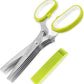 Multifunctional Multi-Layered Herb Scissors