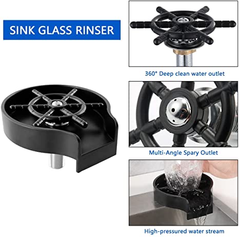 Fast Bottle Glass Rinser