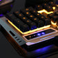 USB Wired Ergonomic Mechanical Keyboard & Mouse Set