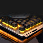 USB Wired Ergonomic Mechanical Keyboard & Mouse Set