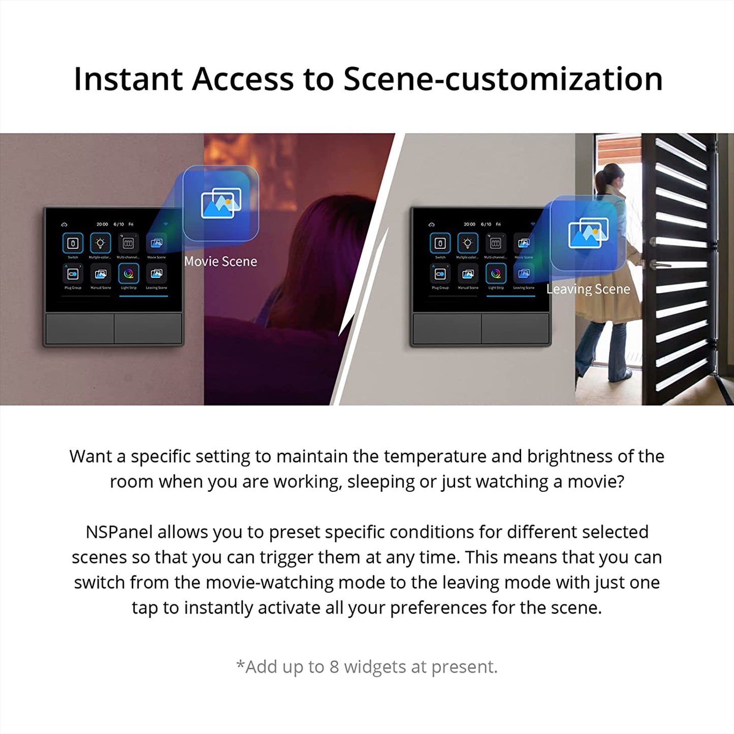 Smart Home Wall Control Center