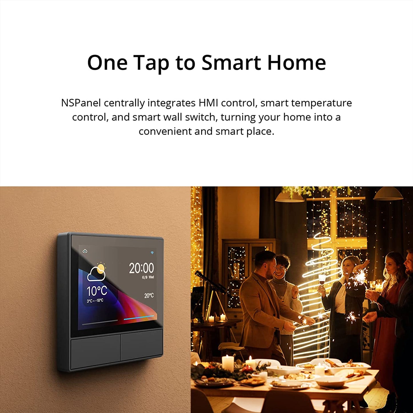 Smart Home Wall Control Center