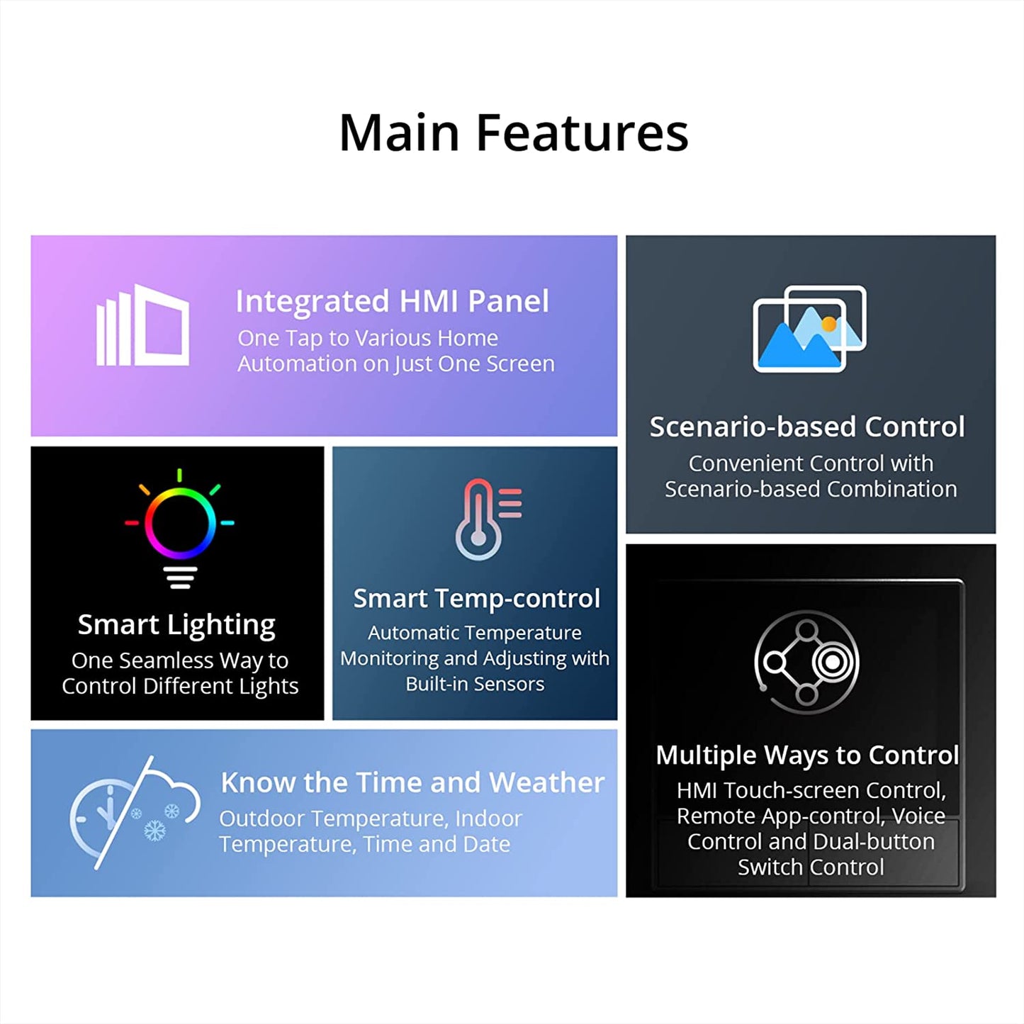 Smart Home Wall Control Center