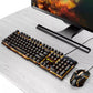 USB Wired Ergonomic Mechanical Keyboard & Mouse Set