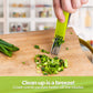 Multifunctional Multi-Layered Herb Scissors