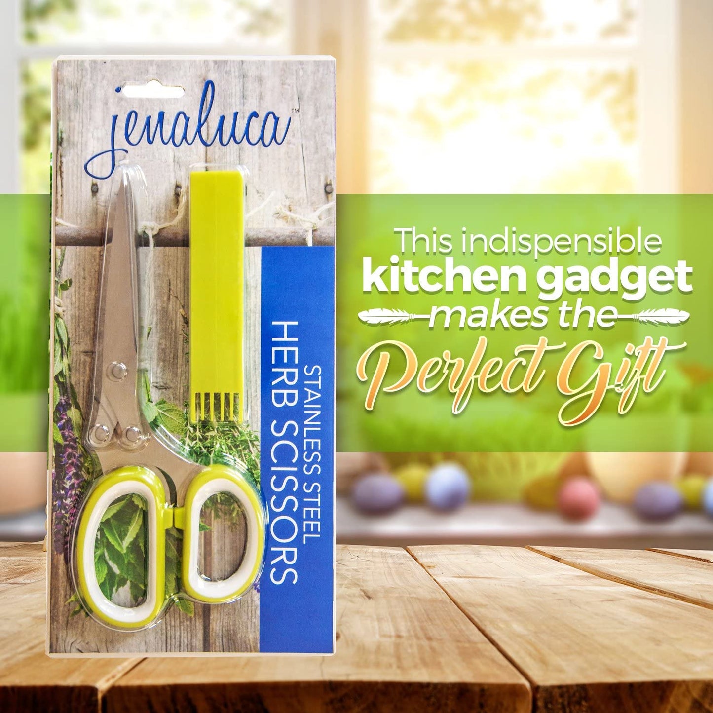 Multifunctional Multi-Layered Herb Scissors