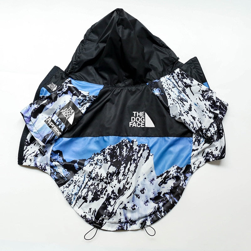 Dog wind and rain coat
