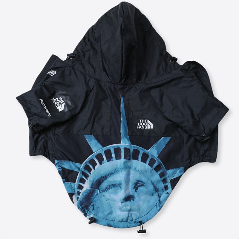 Dog wind and rain coat