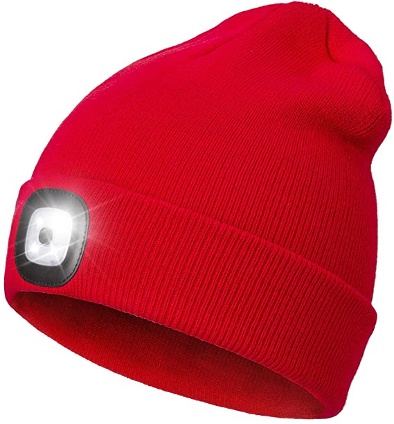 Winter Headlamp Cap