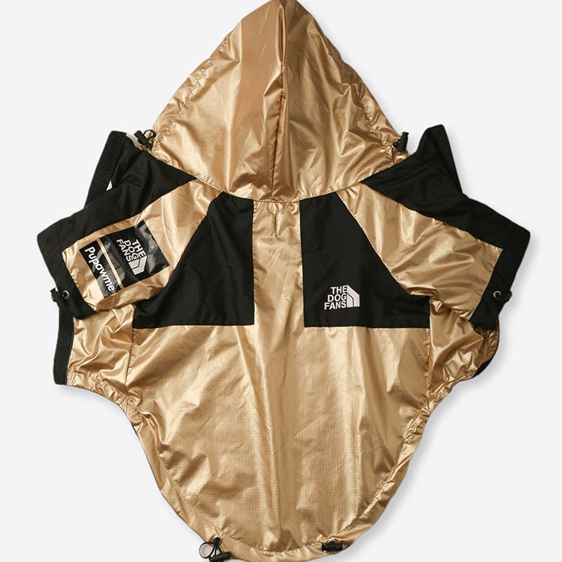 Dog wind and rain coat