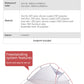 Lightweight Rainproof Outdoor Climbing Tent