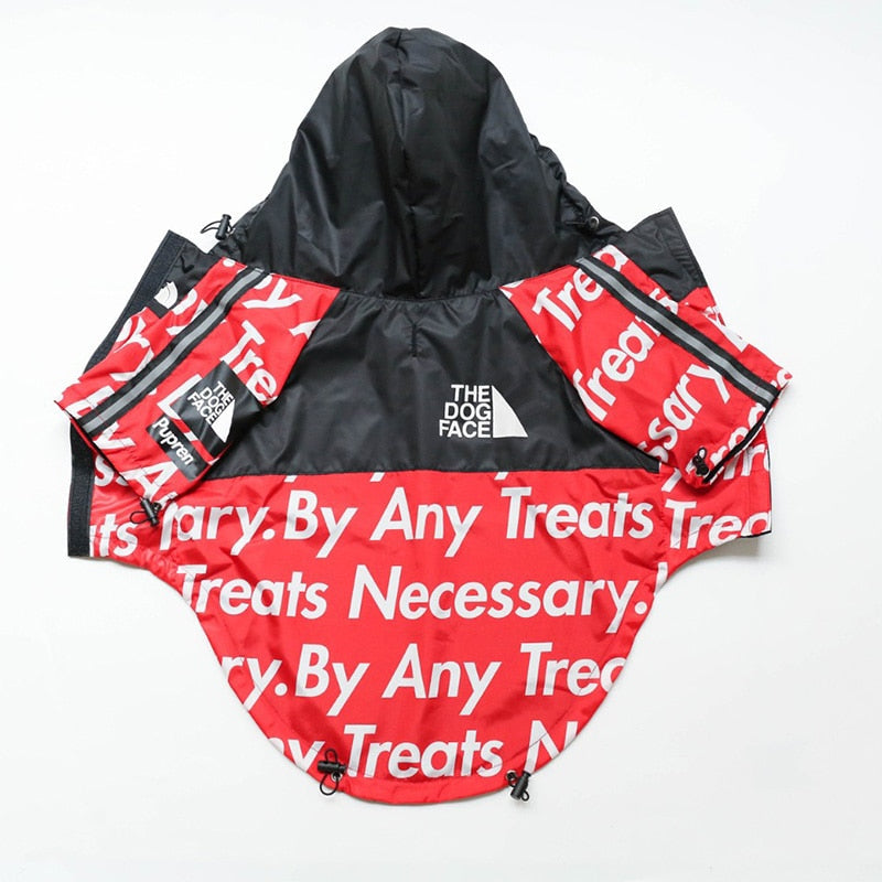 Dog wind and rain coat