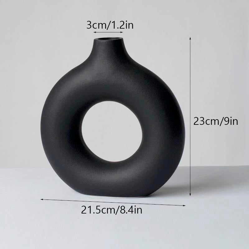 Nordic Aesthetic Ceramic Vase
