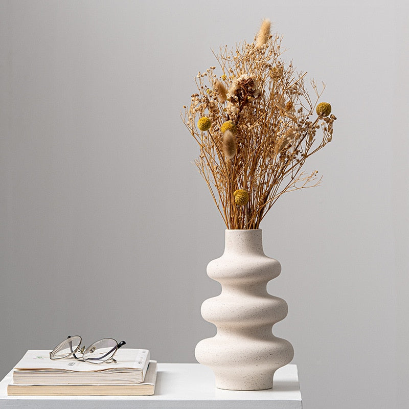 Nordic Aesthetic Ceramic Vase