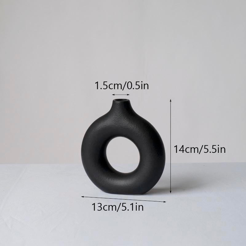Nordic Aesthetic Ceramic Vase