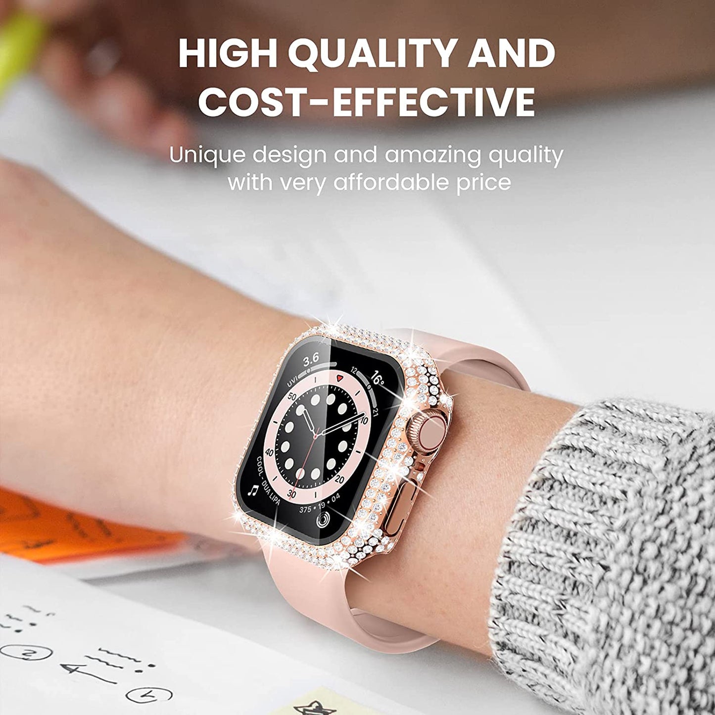 Diamond Case Cover for Apple Watch