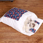Adorable Japanese Futon Sleeping Bed for Cats