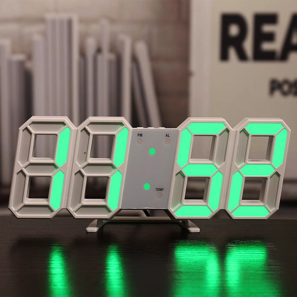 3D Digital Wall Clock