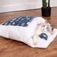 Adorable Japanese Futon Sleeping Bed for Cats