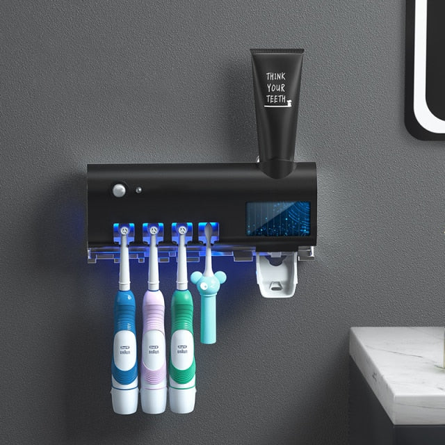 Smart Toothbrush & Toothpaste Holder