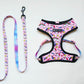 Tropical Harness and Leash