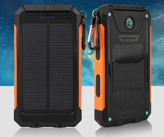 Solar Power Bank - Dual USB - 20000 mAh