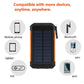 Solar Power Bank - Dual USB - 20000 mAh