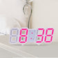 3D Digital Wall Clock