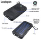 Solar Power Bank - Dual USB - 20000 mAh