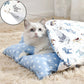 Adorable Japanese Futon Sleeping Bed for Cats