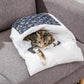 Adorable Japanese Futon Sleeping Bed for Cats