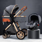 3 in 1 Luxury Baby Stroller