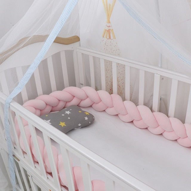 4-strand Braided Crib Bumper