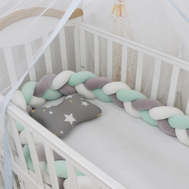 4-strand Braided Crib Bumper