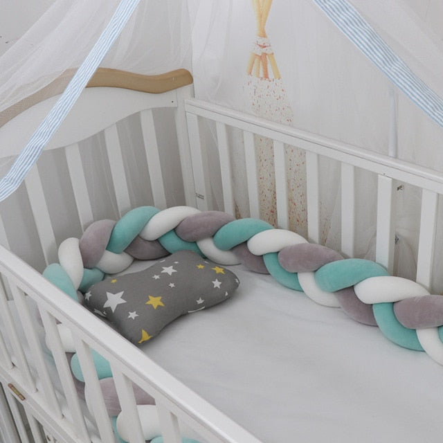 4-strand Braided Crib Bumper