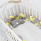 4-strand Braided Crib Bumper