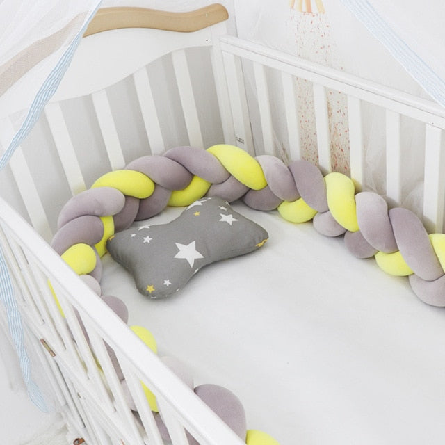 4-strand Braided Crib Bumper