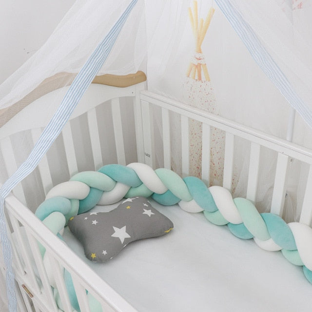 4-strand Braided Crib Bumper