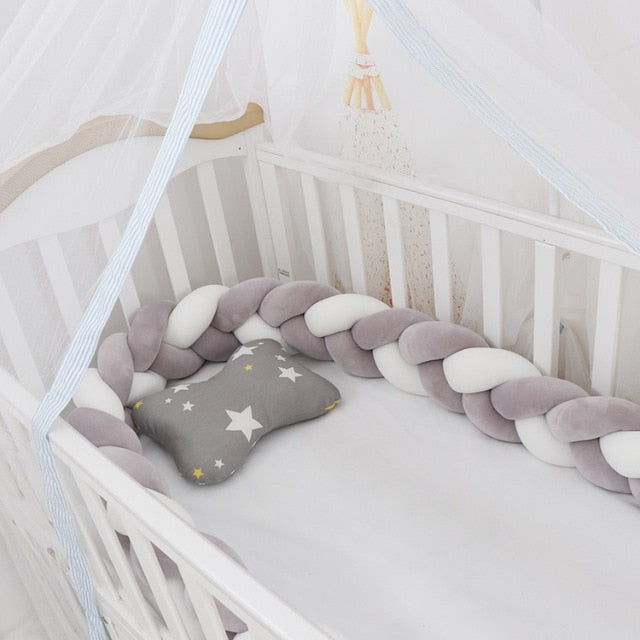 4-strand Braided Crib Bumper