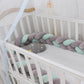 4-strand Braided Crib Bumper