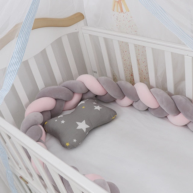 4-strand Braided Crib Bumper