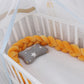 4-strand Braided Crib Bumper