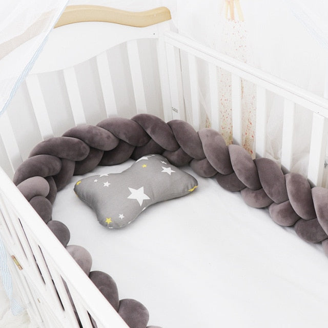4-strand Braided Crib Bumper