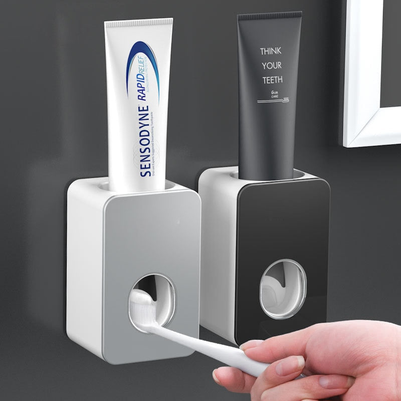 Wall Mounted Automatic Toothpaste Dispenser Squeezer