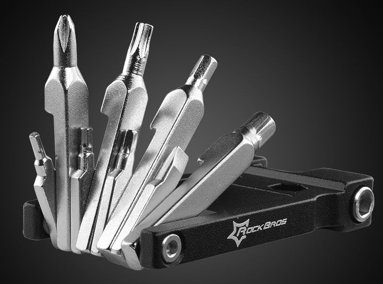 16 in 1 Multifunction Bicycle Repair Tools Kit